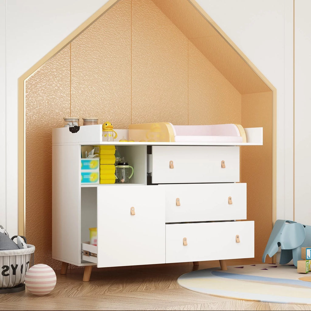 White Dresser Combo Chest A253763