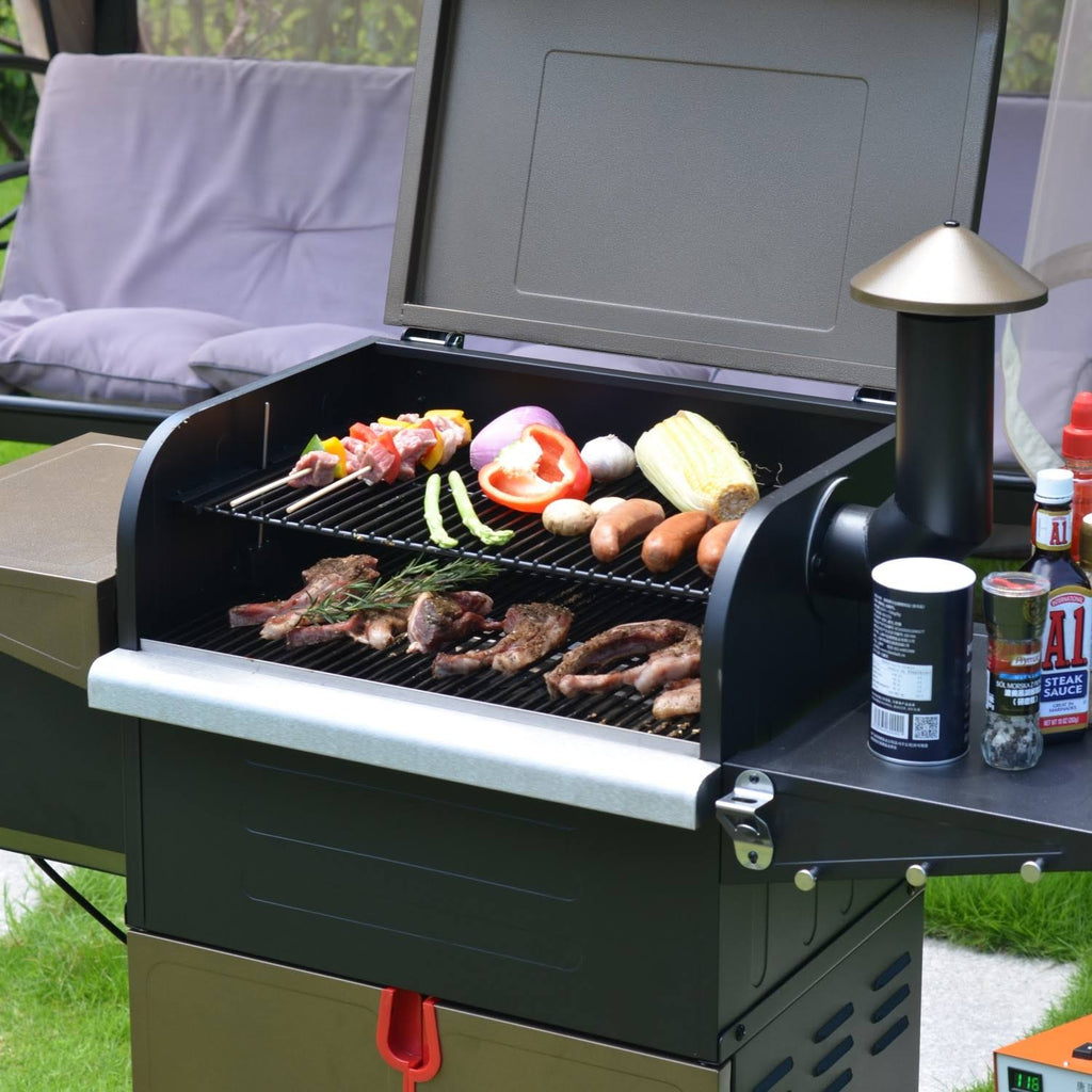 600d Wood Pellet Grill Smoker F1530