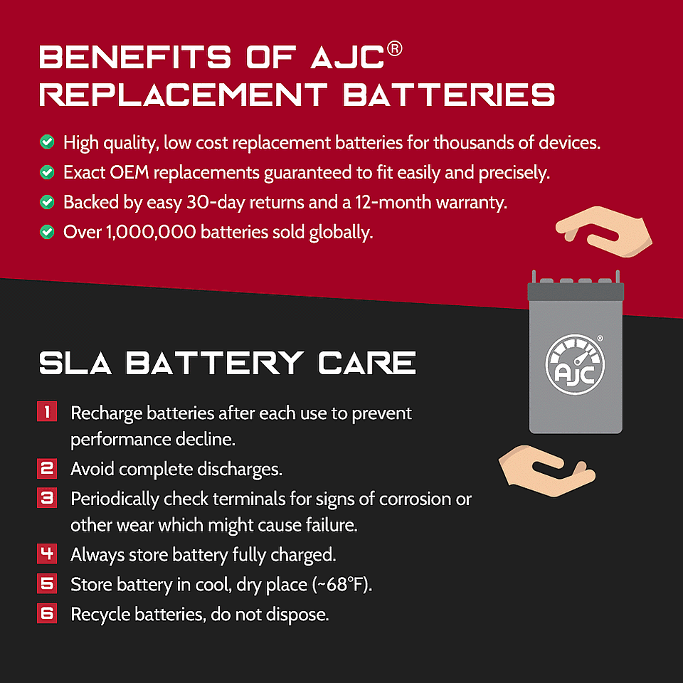 Commander 800cc UTV Replacement Battery Q8893