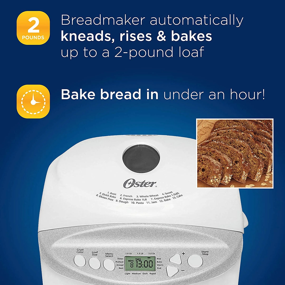 White Bread Maker Q830