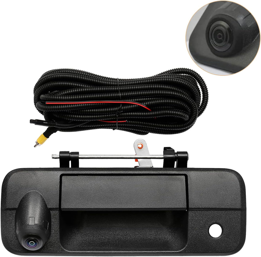 Chrome Backup Camera Tailgate Door Handle with Key-Hole for Toyota Tundra S83388