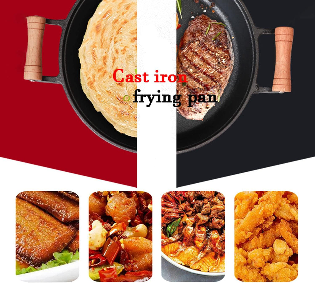 Cast Iron Skillet with Double Assist Handle C689
