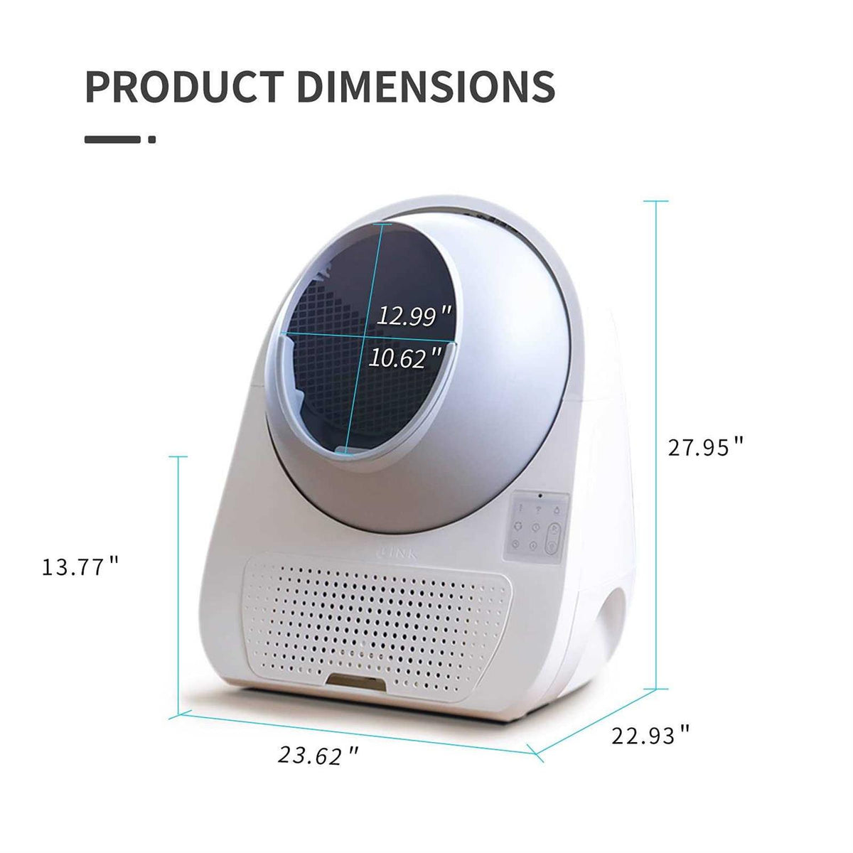 Self Cleaning Automatic Litter Box for Cats A792352
