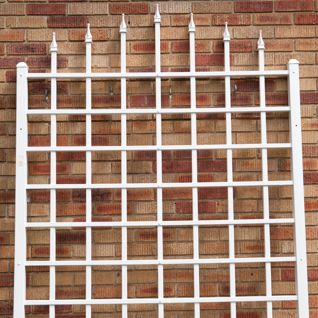White Vinyl Wall Trellis Z9941