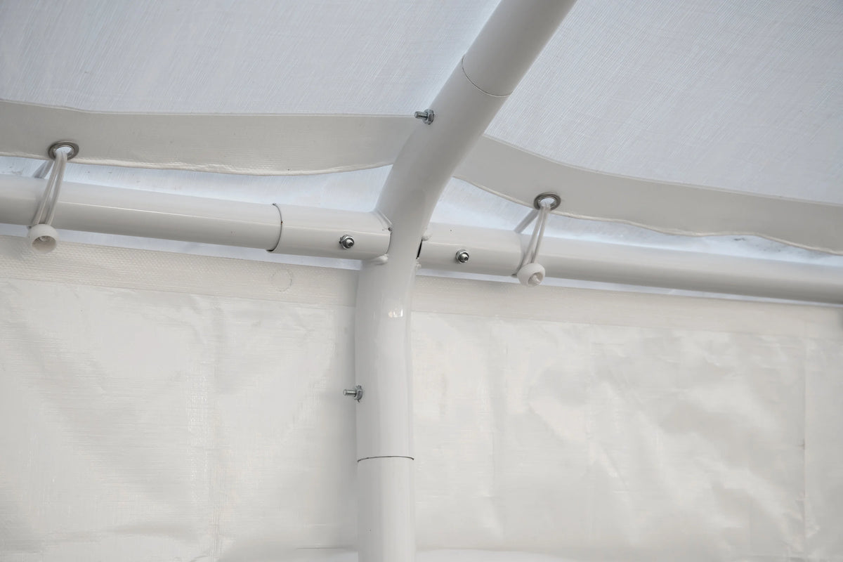 12' x 30' White Canopy Enclosure Kit K60564