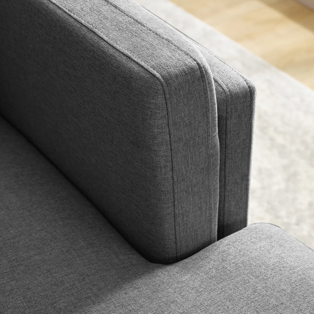 84" L-Shaped Upholstered Sectional Sofa with Chaise Lounge G491797