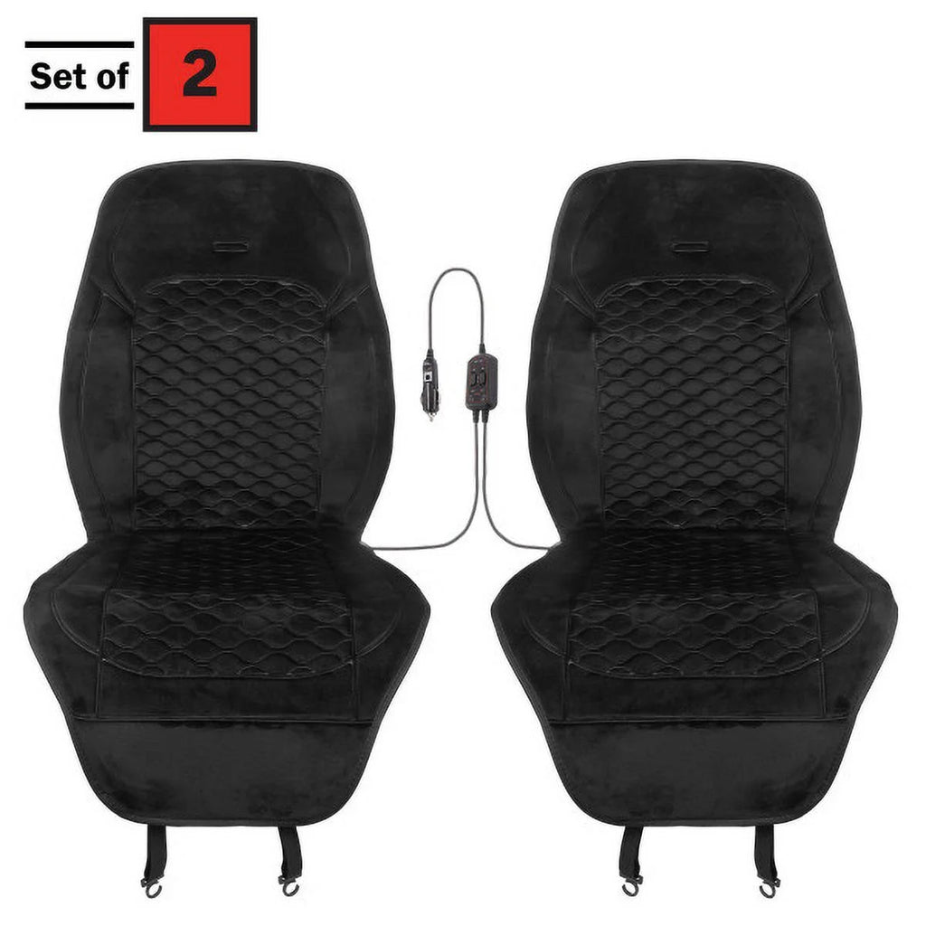 12V Heated Seat Covers 2-Pack X612439