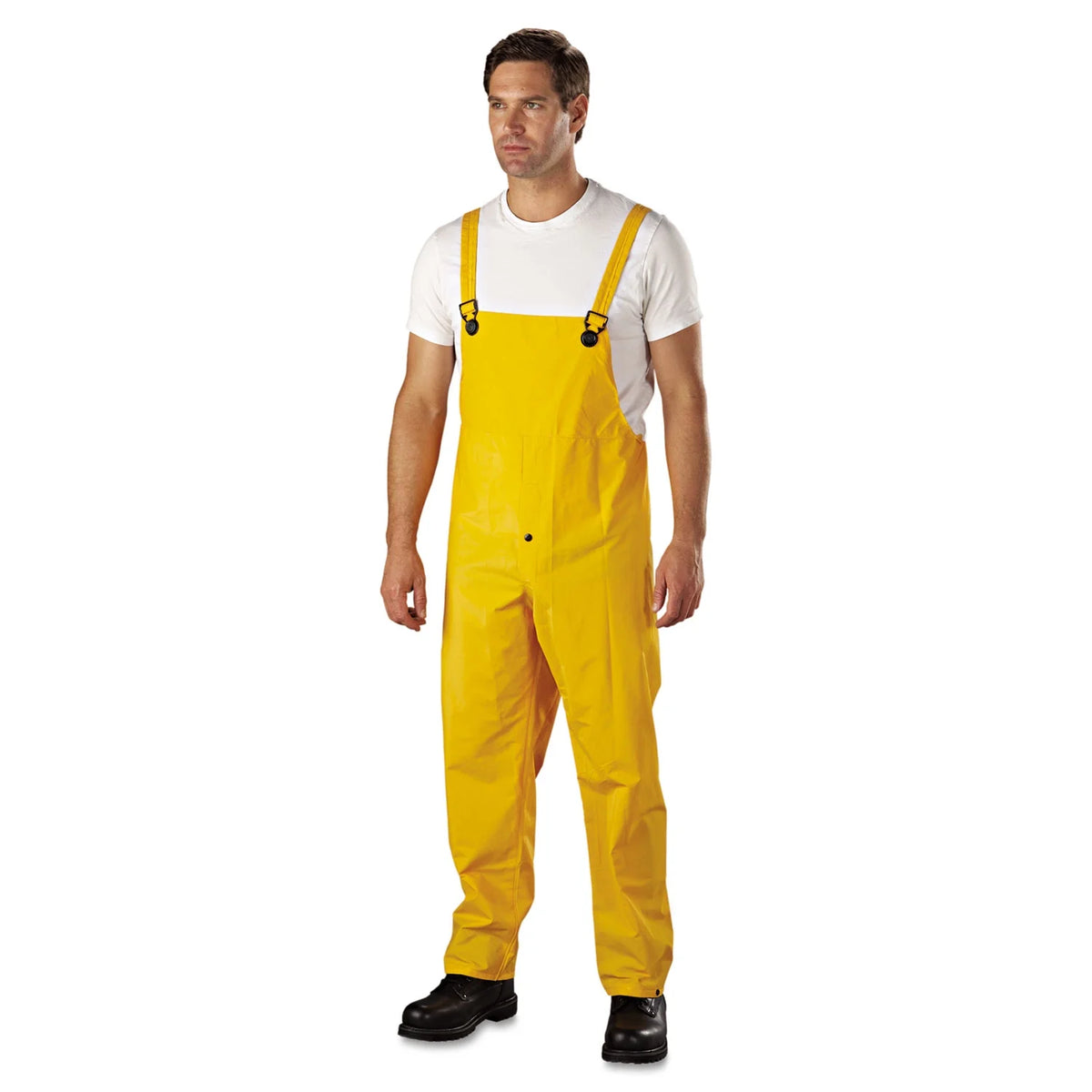 Yellow 3X-Large PVC Rainsuit D165