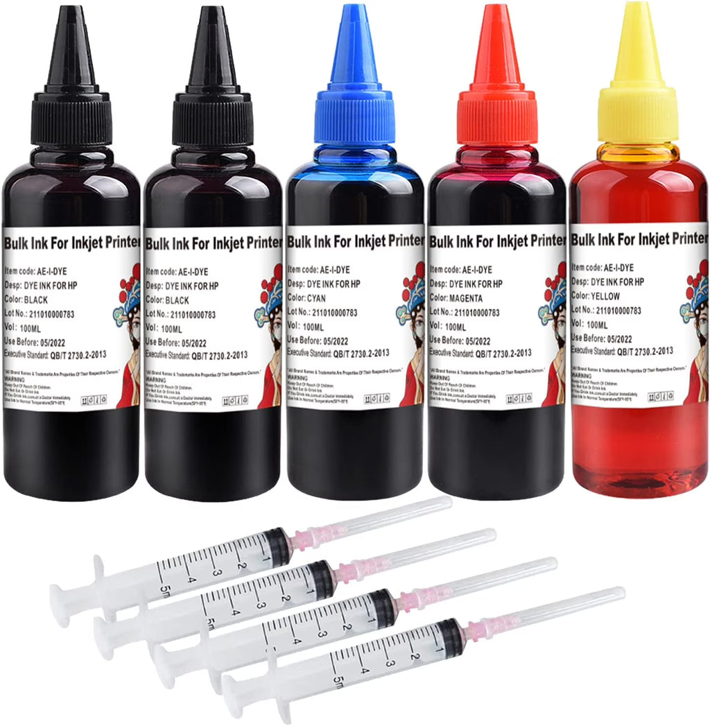 5x100ml Ink Refill Kit K1269