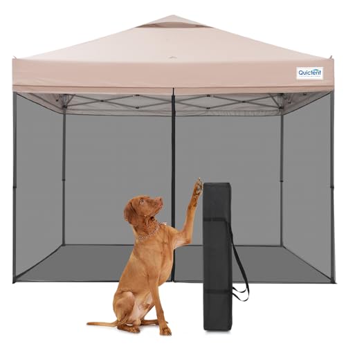 10x10 Pop Up Screened Canopy Tent G413