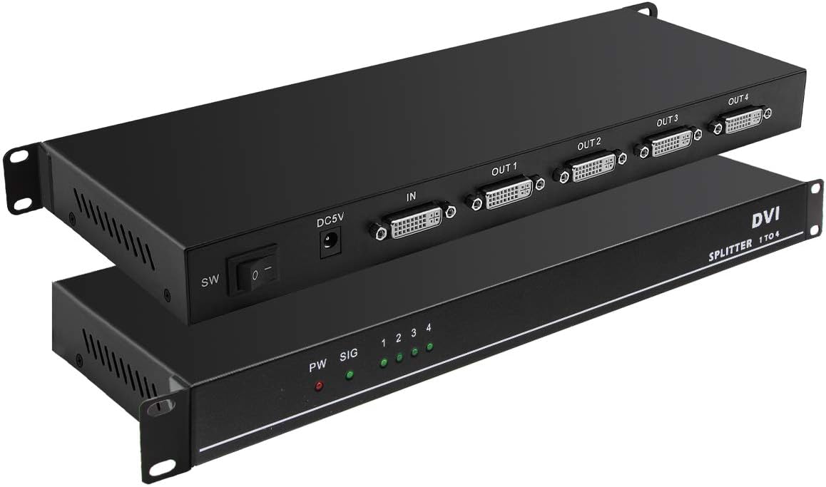 DVI Splitter 1 in 4 Out L9638