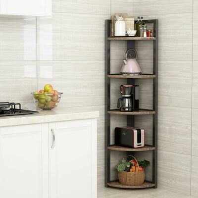Iron Corner Bookcase T488