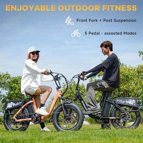 Electric Bike with 1500W Motor, 48V 20Ah Battery, 20" Fat Tire, 7-Speed T440175
