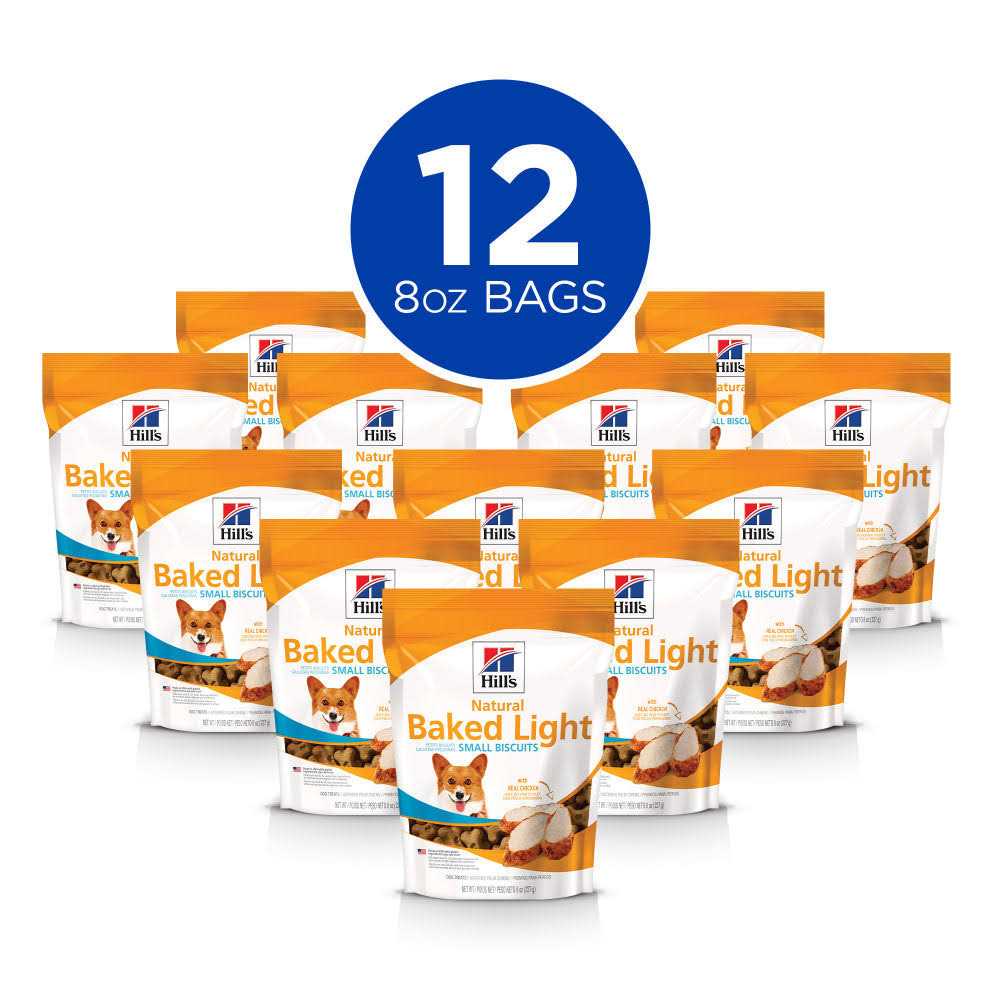 Natural Baked Light Biscuits with Real Chicken Dog Treats S9076