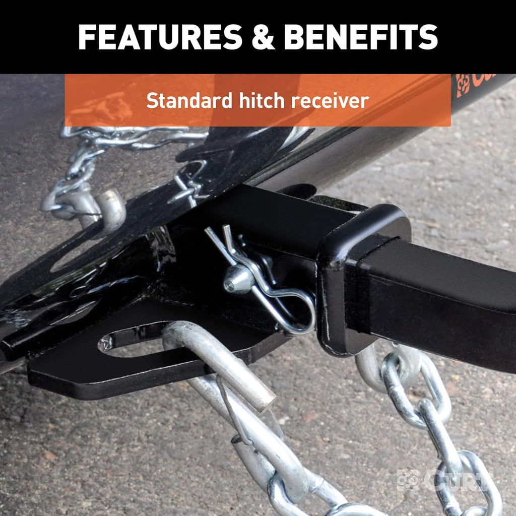 Class 1 Trailer Hitch with Ball Mount, 1-1/4-In Receiver W334163