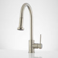Brushed Nickel Pull-Down Kitchen Faucet Q2386