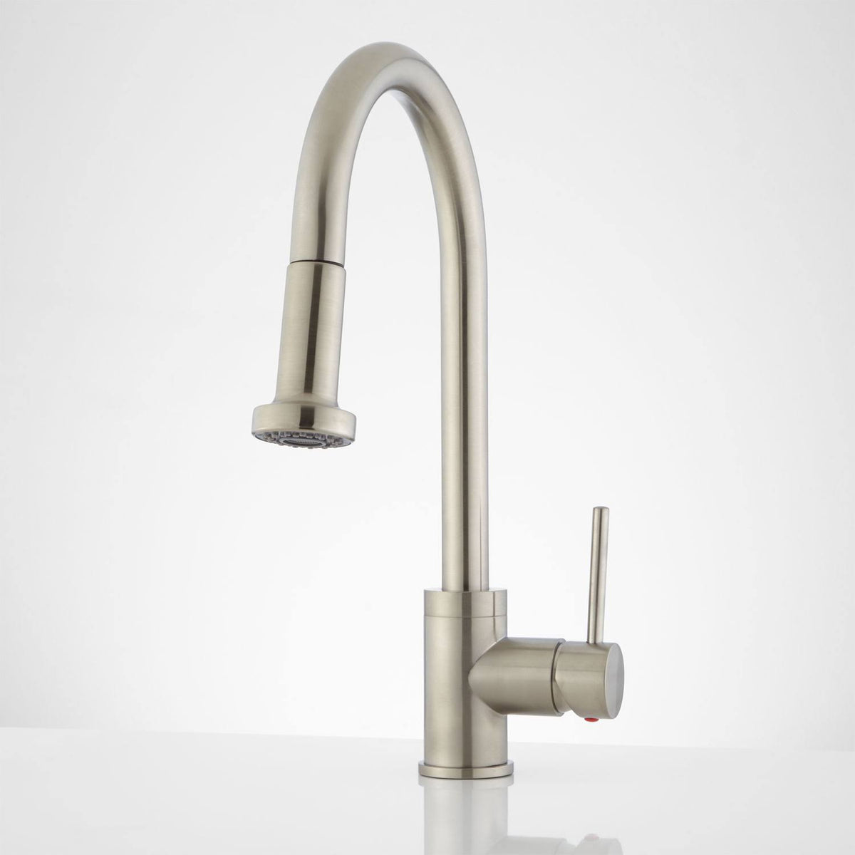 Brushed Nickel Pull-Down Kitchen Faucet Q2386