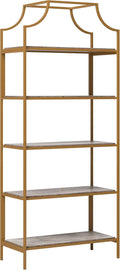 Deco Stone Finish Bookcase J675