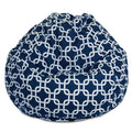 Navy Blue Large Classic Bean Bag Chair Z541005