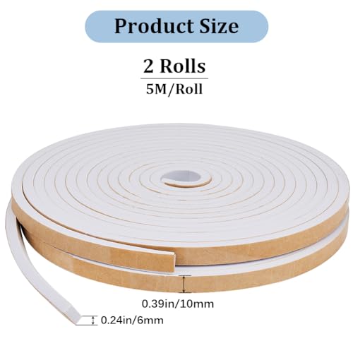 10m*10mm*2.5mm Black Foam Insulation Tape A75131