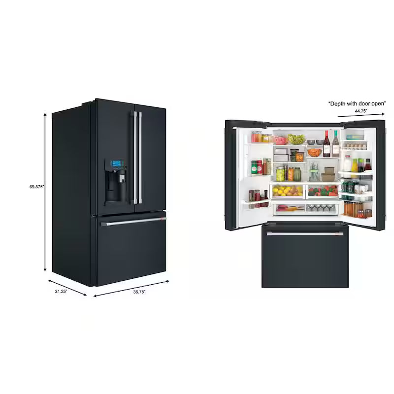 Counter Depth Smart French Door Refrigerator D2507