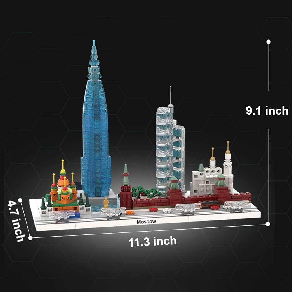 Building Blocks Set and Skyline City Architecture Building Bricks Set H849