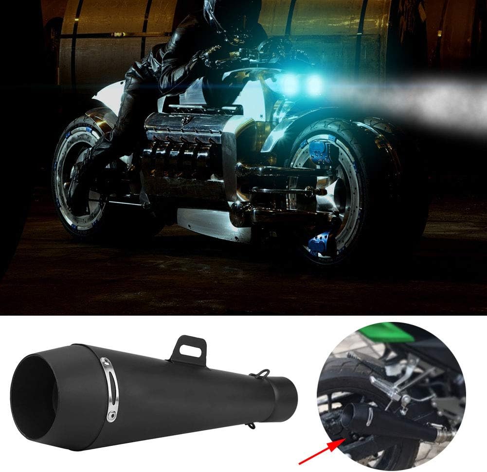 Motorcycle Slip On Exhaust Muffler Tail Pipe 51mm Universal R923