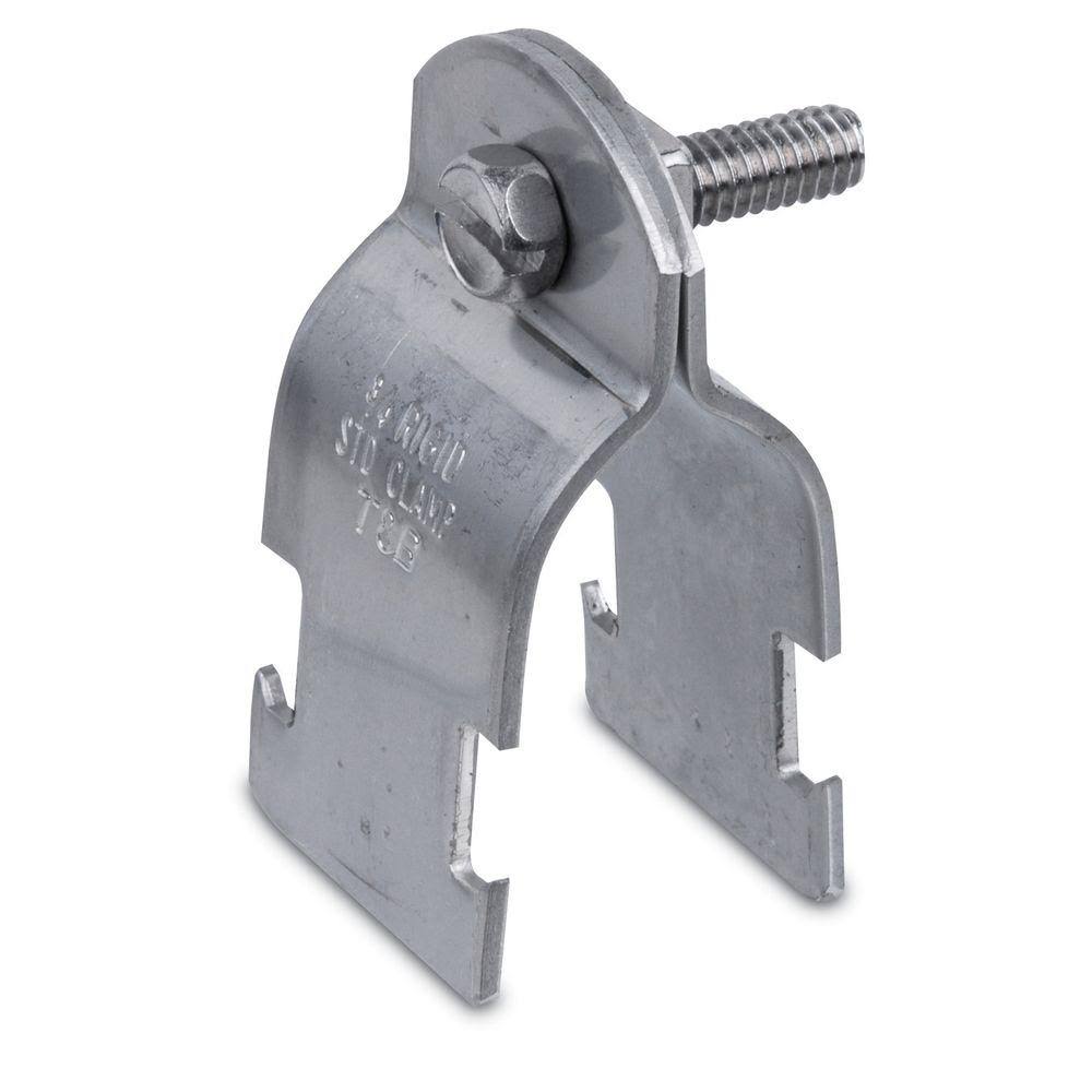 2 in. Electrogalvanized Conduit Clamp Y41280