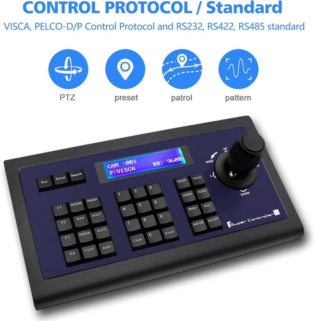 PTZ Camera Keyboard Controller U90455