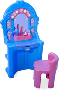 Ice Princess Magic Mirror Roleplay Vanity with Lights Sounds & Pretend Beauty Accessories O93143