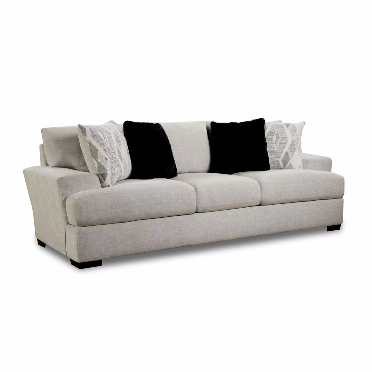 Wood Sofa with 4 Pillows E877424