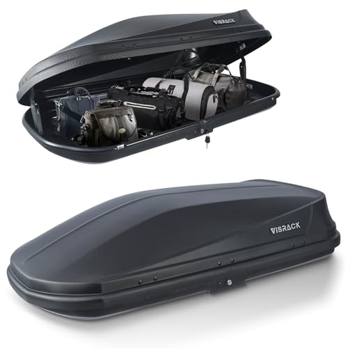 Gray 13 Cubic Feet Rooftop Cargo Box H531