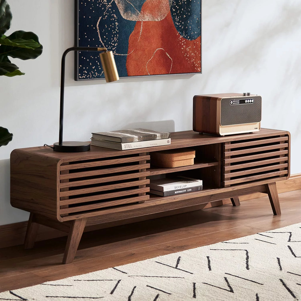 59 Mid-Century Modern TV Stand Console O960749