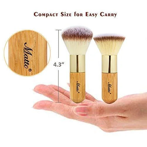 Bamboo Makeup Brush Set 2 Pieces Q12338
