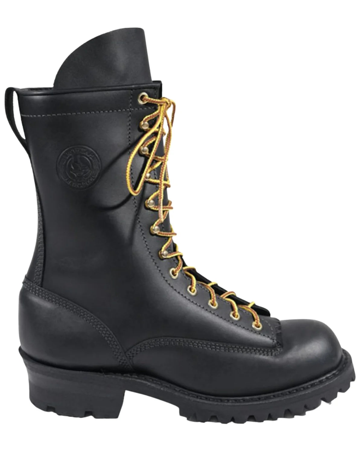 Black Soft Toe Work Boots S332