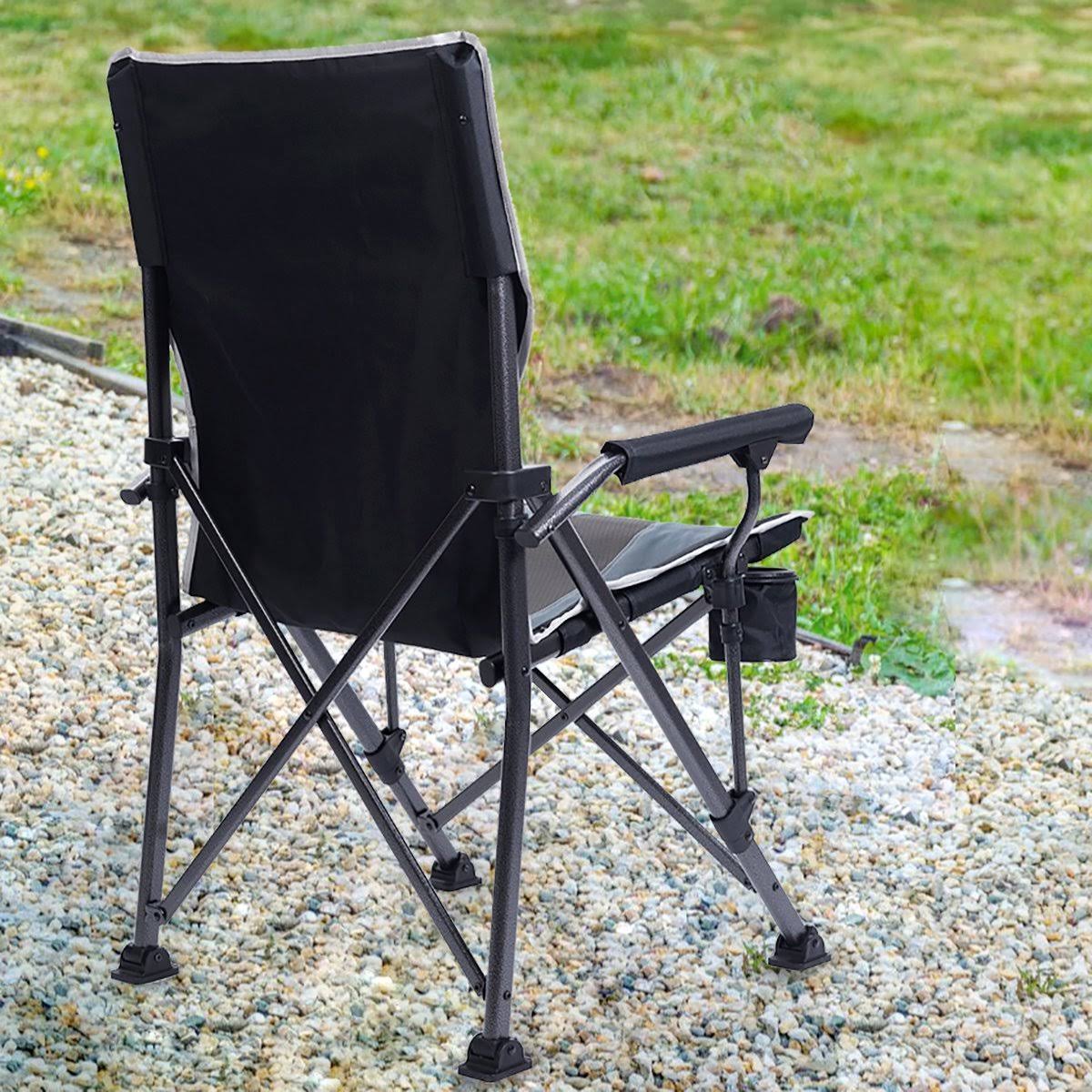 Folding Padded High Back Camping Chair Y9307