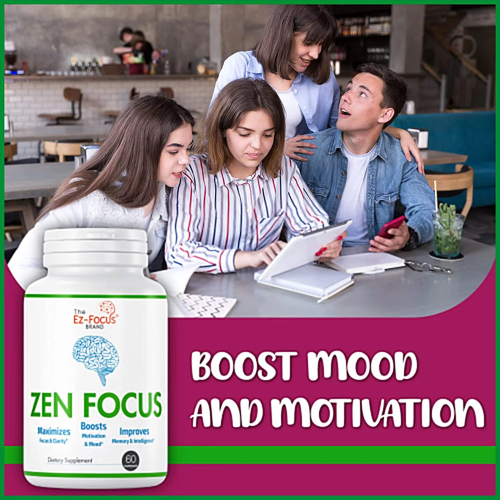 Brain Focus Supplement 60 Pills Y35492