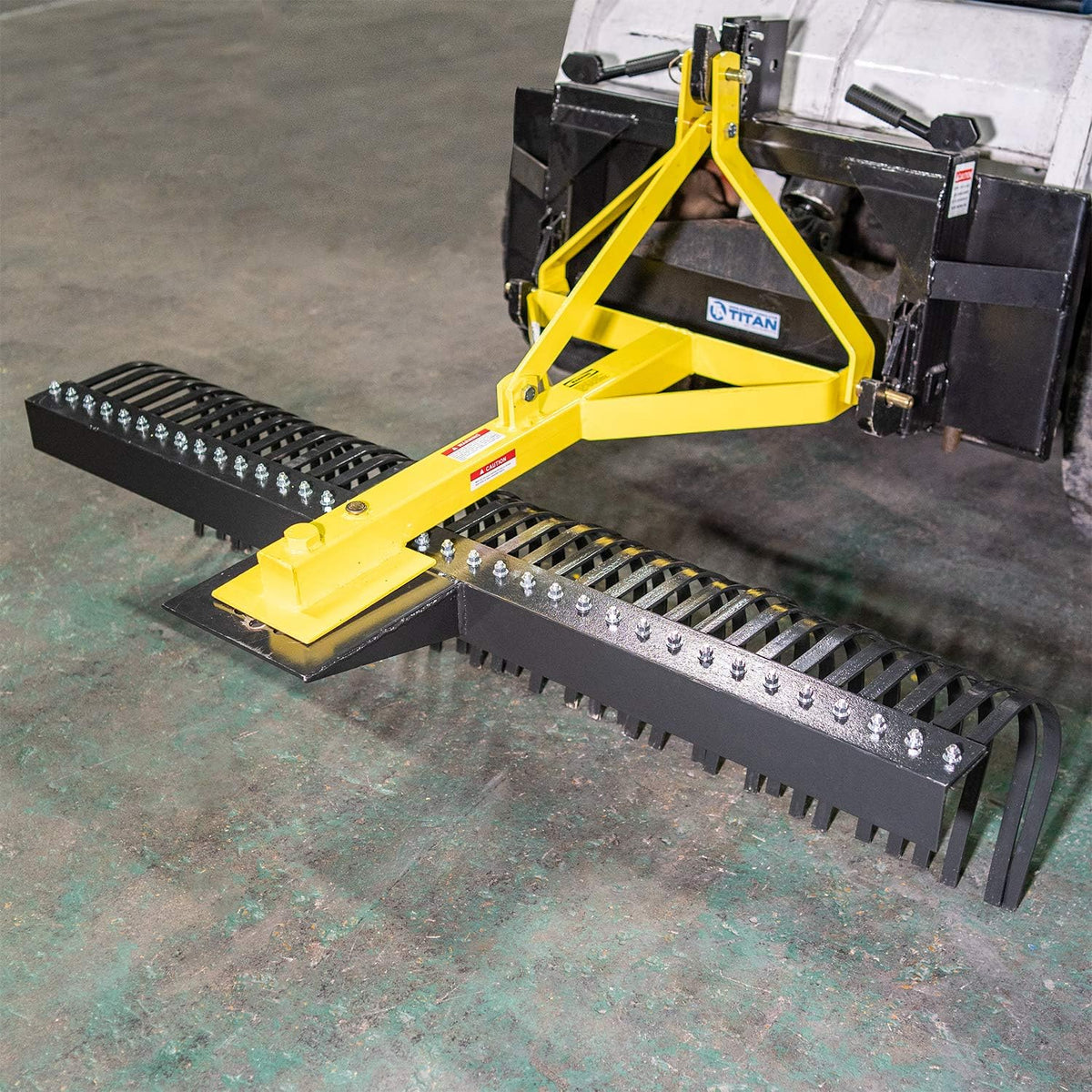 6 Landscape Rake for Compact Tractors W1459