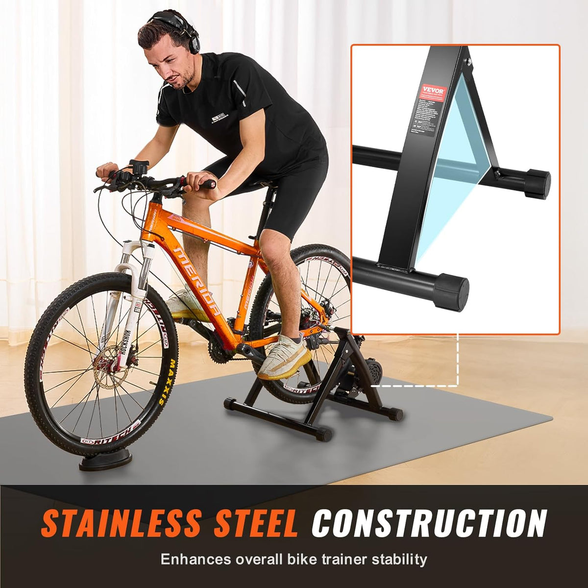 Magnetic Bike Trainer Stand for 26"-29" Wheels Q760