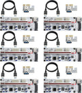 PCI-E 1X to 16X Riser Card with 24in USB 3.0 Extension Cable S876444