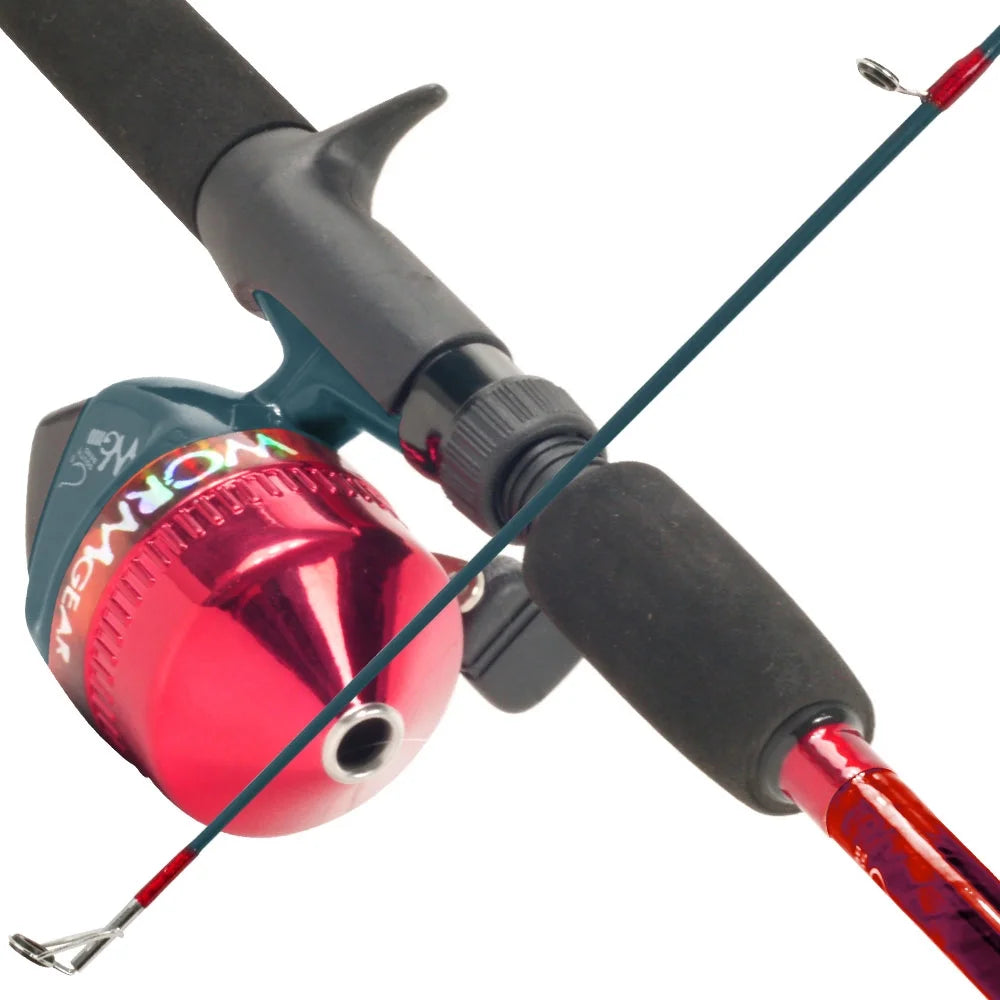 Worm Gear Medium Spincasting Rod and Reel Combo R32028