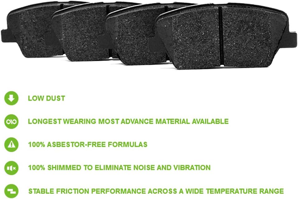 Brake Kits Ceramic Brake Pads Rotors K59101