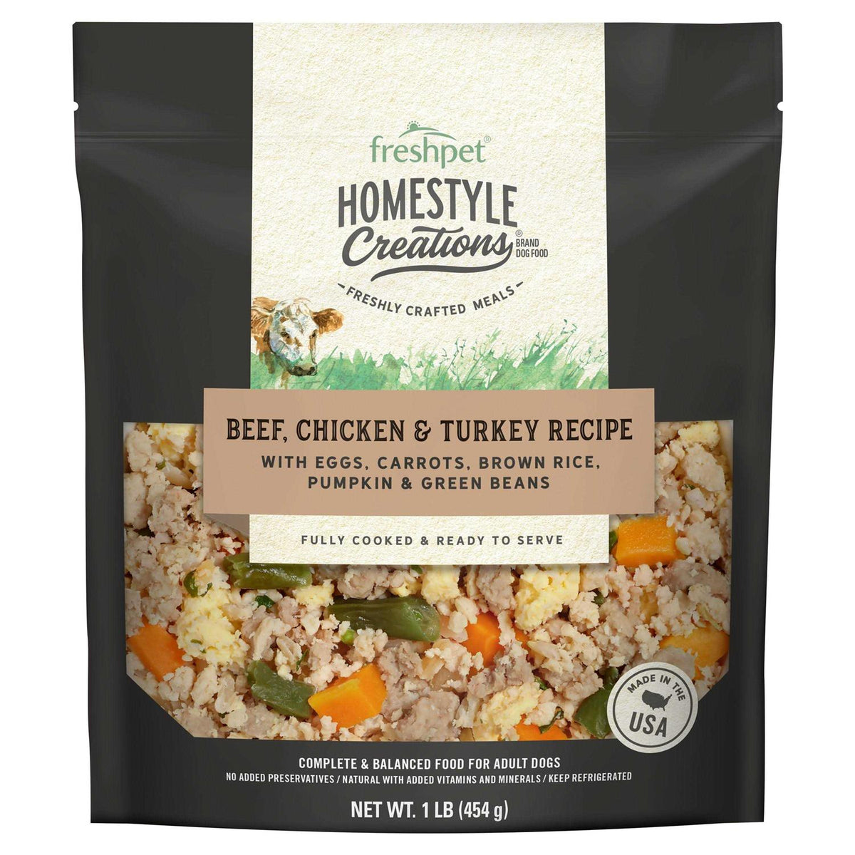 Beef Chicken & Turkey Dog Food D781