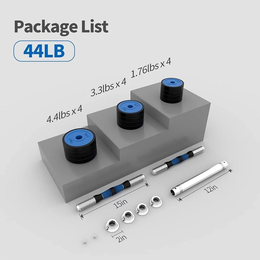 Adjustable Weights Dumbbells Set of 2 V255101