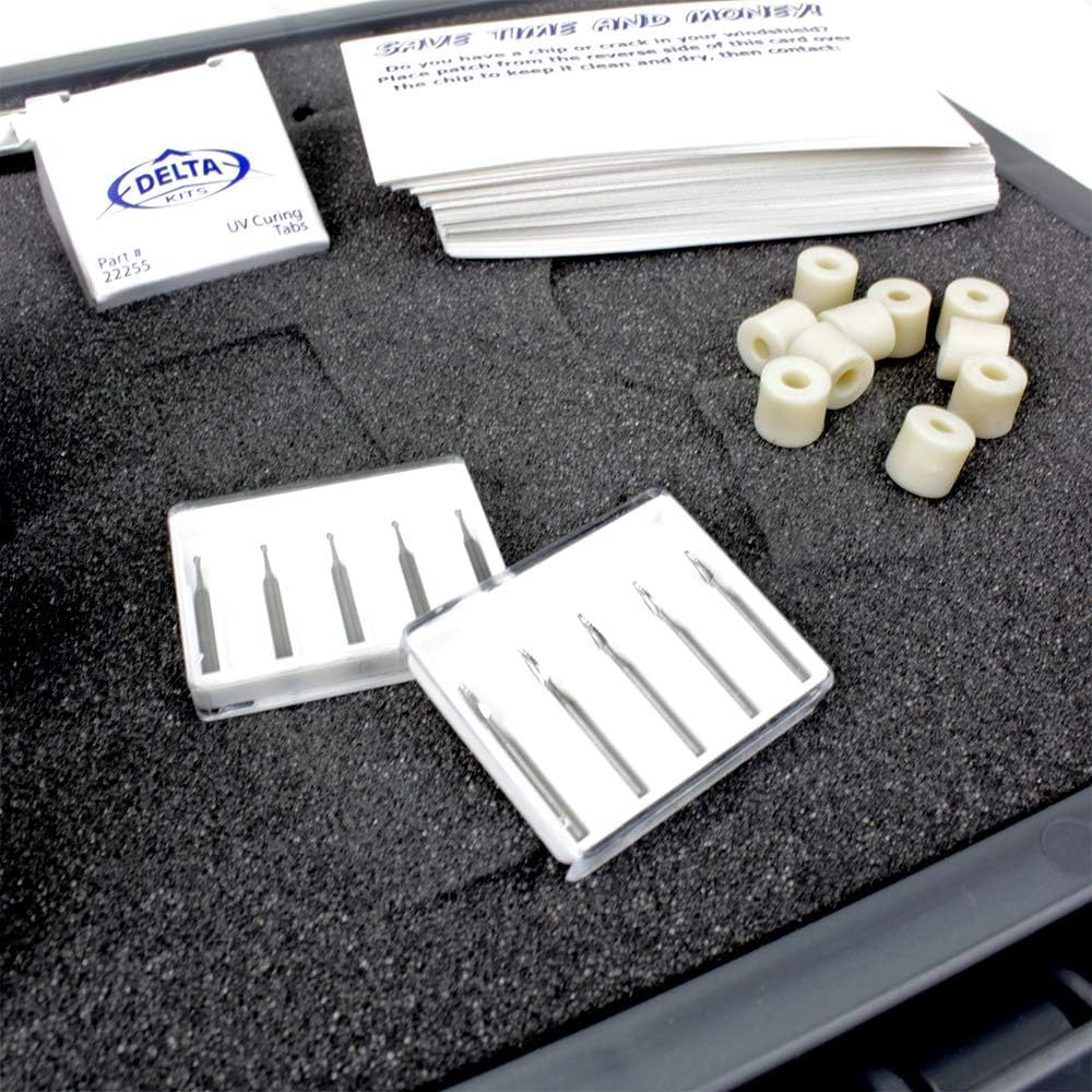 Windshield Repair Kit with Bridge and Stainless Steel Injector W18451