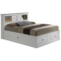 White Queen Storage Bed C403584