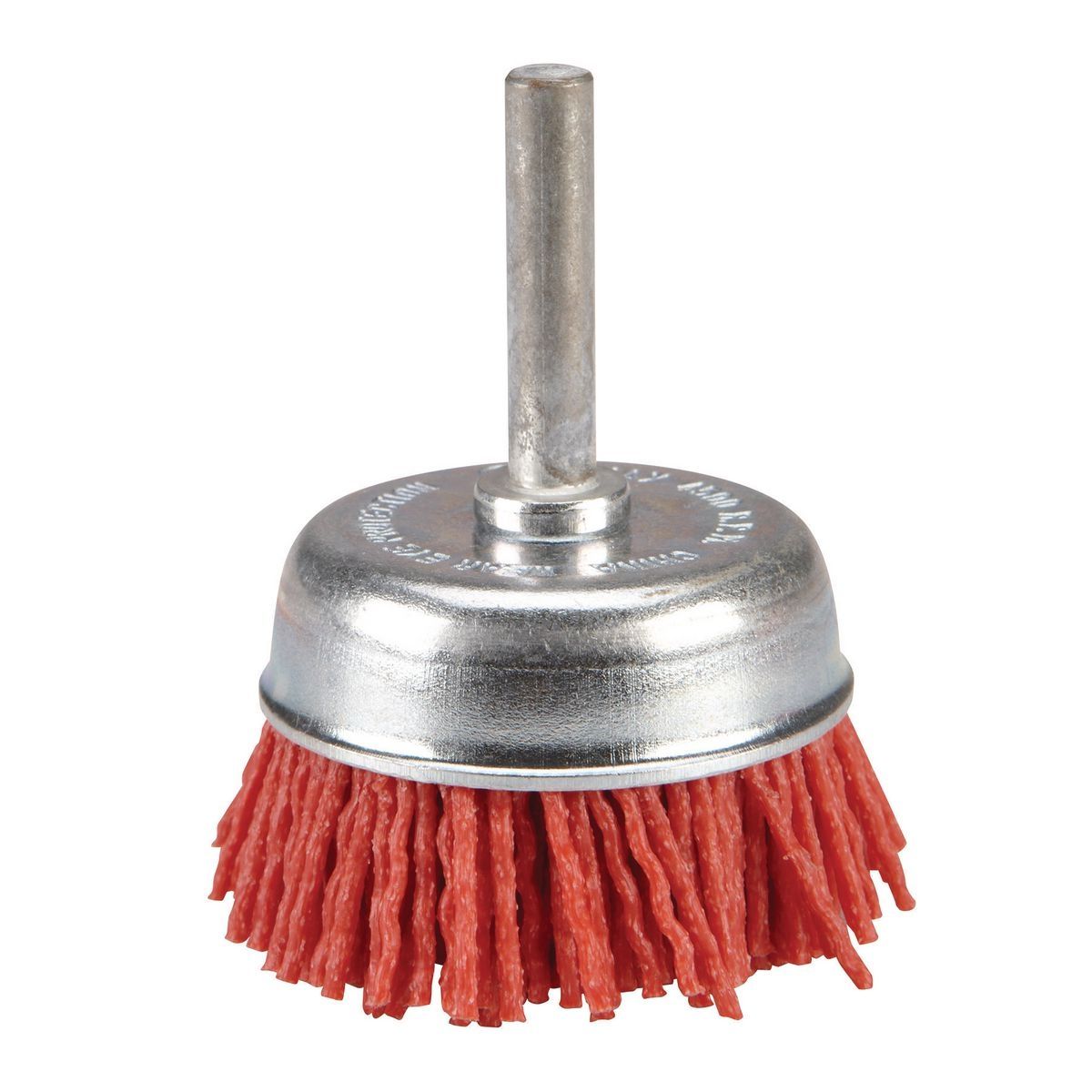 2 in. 80 Grit Nylon Abrasive Cup Wheel with 1/4 in. Shank O991102