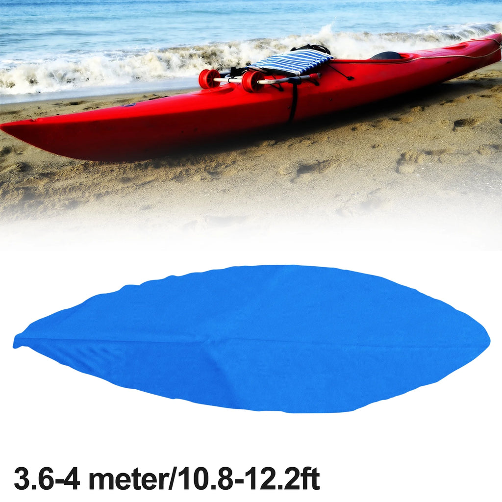 Blue Waterproof Kayak Cover 10.8-12.2ft T361690