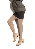 Maternity Compression Pantyhose 20-30 mmHg Sand Large Long H3121