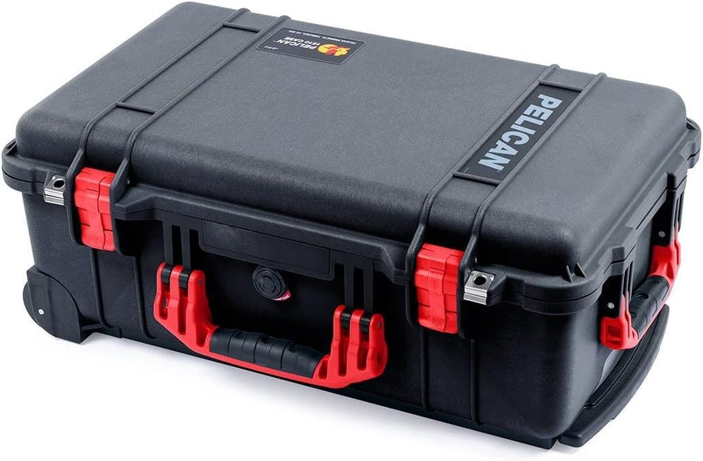 Black & Red Case with TrekPak dividers & mesh lid Organizer U984511